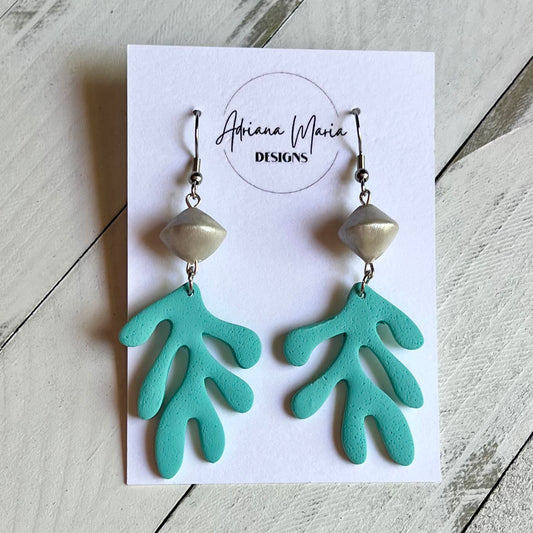 Reef & Pearl Clay Earrings